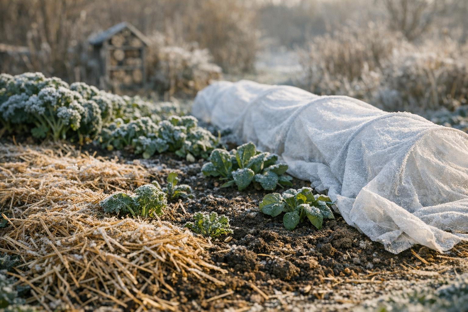 Nützlingsfreundliche Strukturen im Wintergarten: Lebensräume für ein gesundes Frühjahr schaffen – Freilandwerk Blog Vorschau