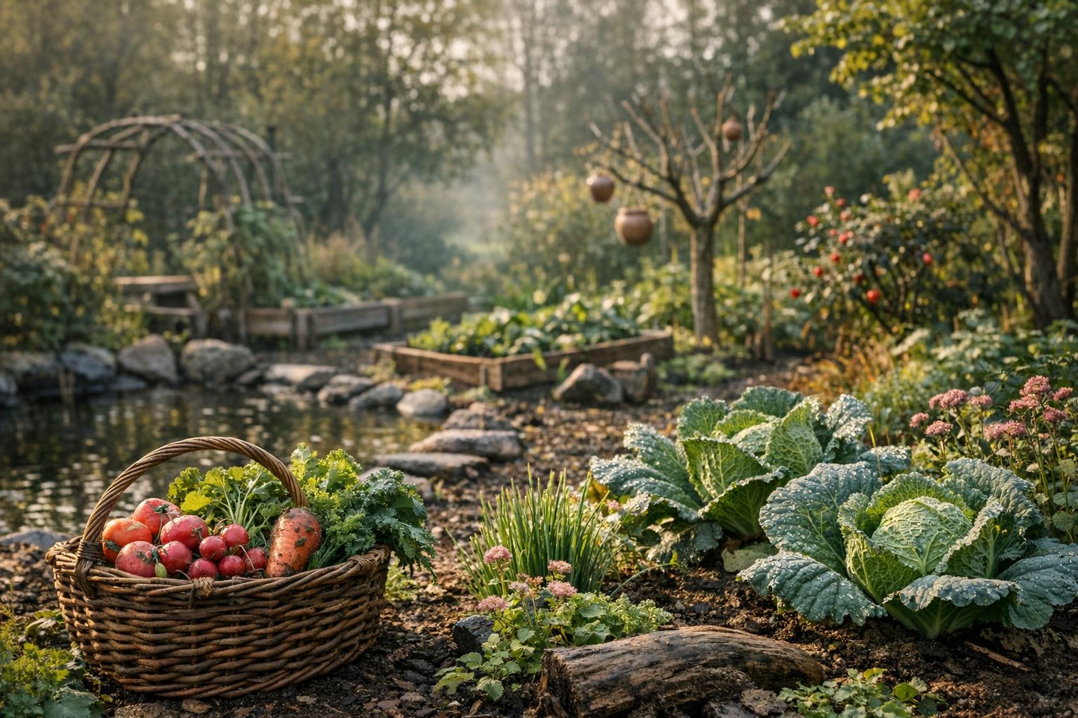 Permakultur im Februar: Aufbau eines essbaren Waldgartens – Freilandwerk Bio-Garten Beitrag