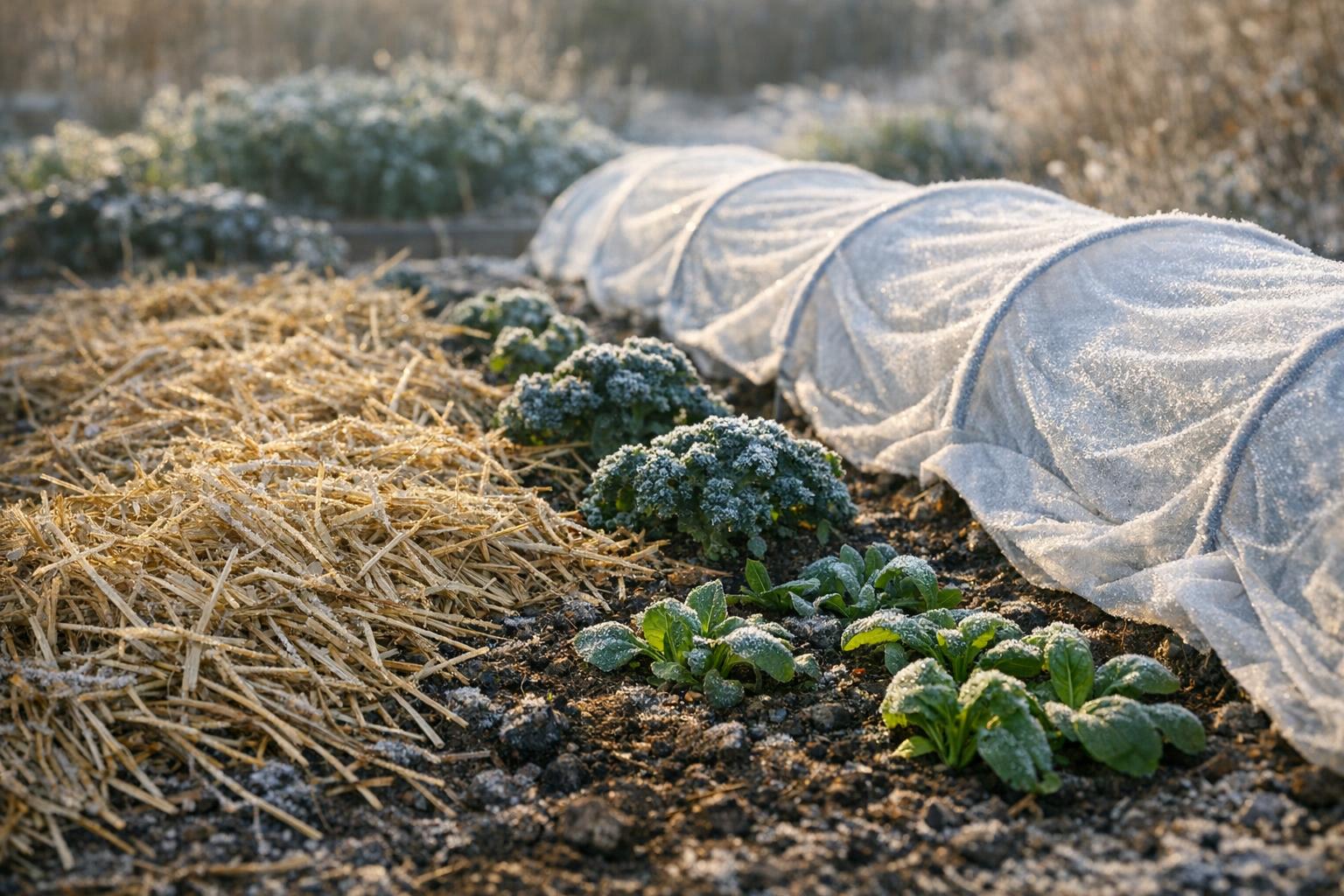 Spätwinter: Bodenpflege & Frostschutz (Bio-Guide) – Freilandwerk Blog Vorschau