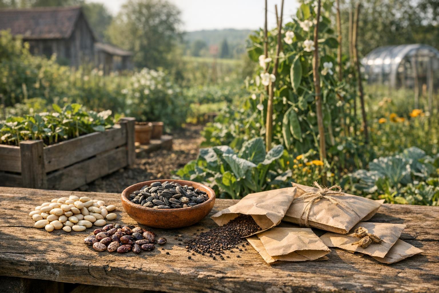 Zukunftsfähige Saatgutbanken: Dein ökologisches Saatgut bewahren – Freilandwerk Blog Vorschau