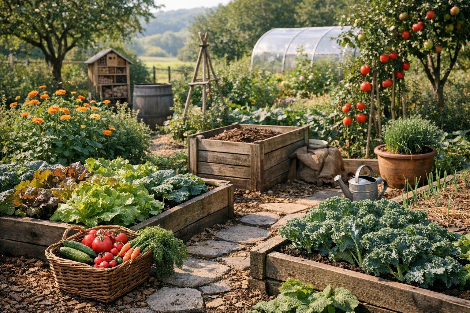 Bio-Gartenbau: Nachhaltig und Gesund Gärtnern – Freilandwerk Blog Vorschau