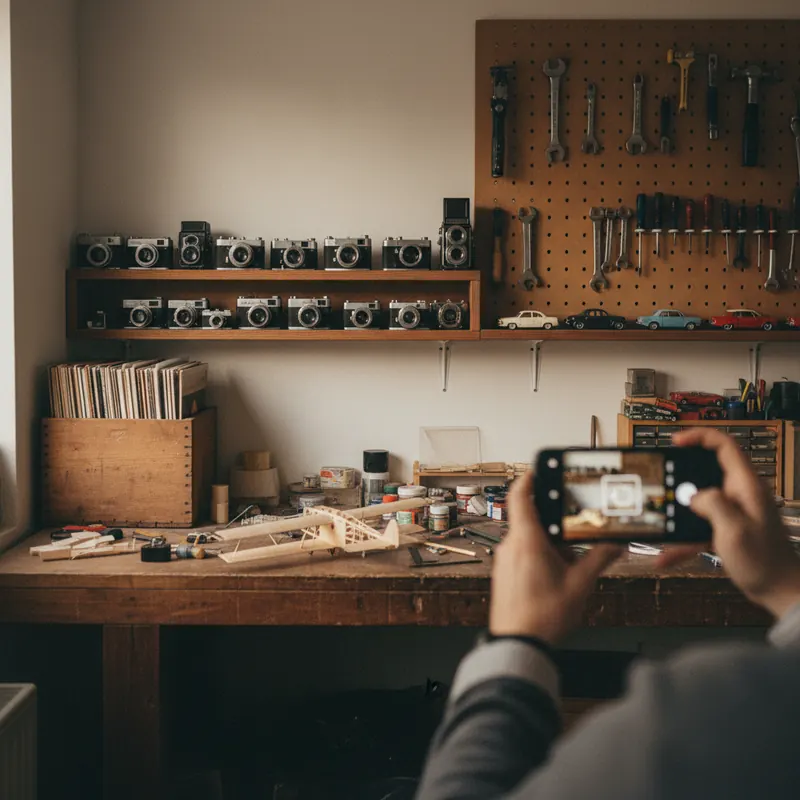diffus© Sammlung – Hobbywerkstatt mit Werkzeug